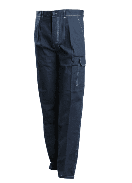 Pantaloni Multitasche Multi Tasche Cargo BDU Blu Navy con Doppi Passanti  per Cinturone e Sbuffi Art.NSD-VIG Pantaloni Perfettamente attrezzati per  l' uso militare o sicurezza OP con molte tasche . Materiale Resistentissimo